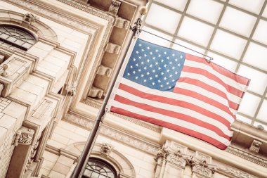 El sallayan Amerikan bayrağı