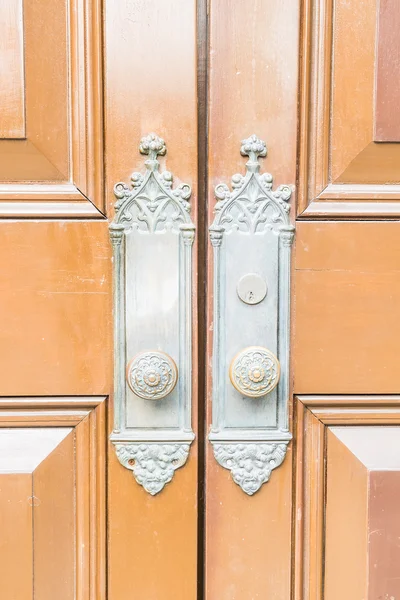 Old door handles — Stock Photo, Image