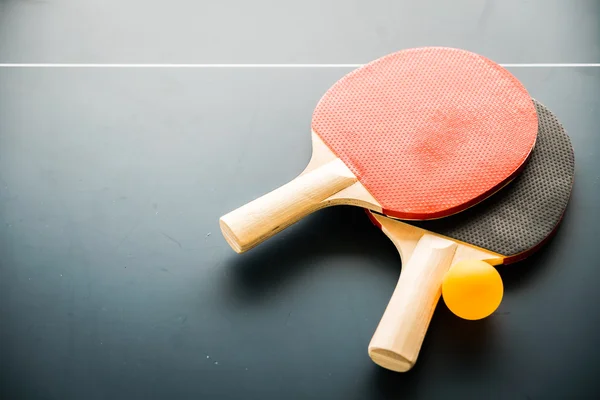 テーブル テニス ラケット — ストック写真
