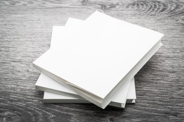 Boş beyaz defterlerini sahte