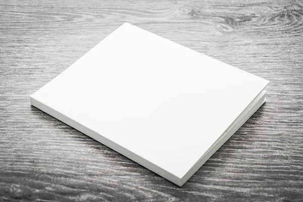 Livre blanc blanc maquette — Photo
