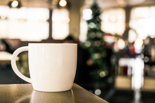 Kaffeetasse im Café — Stockfoto