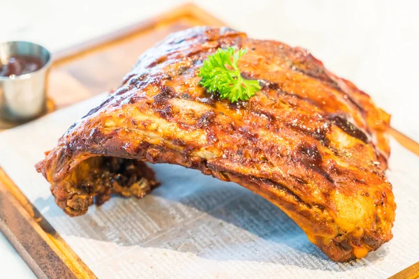 Steak vom Grill Schweinerippchen — Stockfoto