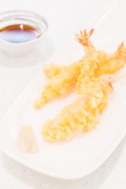 lezzetli tempura karides