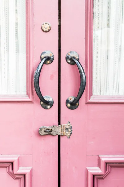 Maçanetas da porta velha — Fotografia de Stock