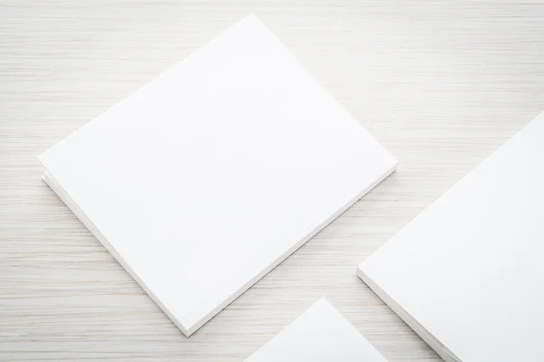 Blank blanc maquettes livres — Photo