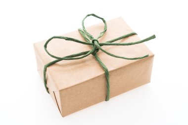 kahverengi hediye kutusu