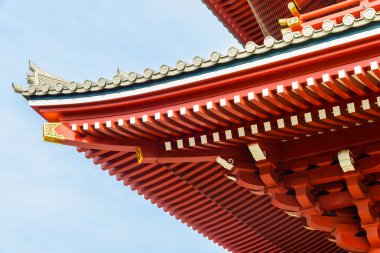 Güzel mimari Sensoji Tapınağı