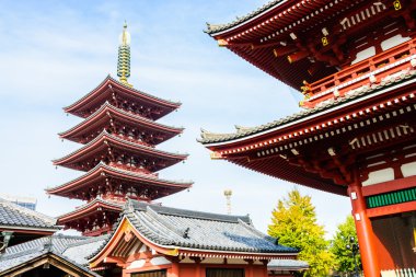 Güzel mimari Sensoji Tapınağı