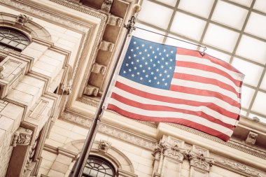 El sallayan Amerikan bayrağı