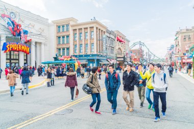 Universal Studios Tema parkı Osaka