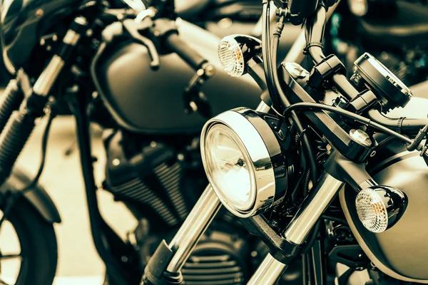 ヘッドライトのランプ バイク — ストック写真