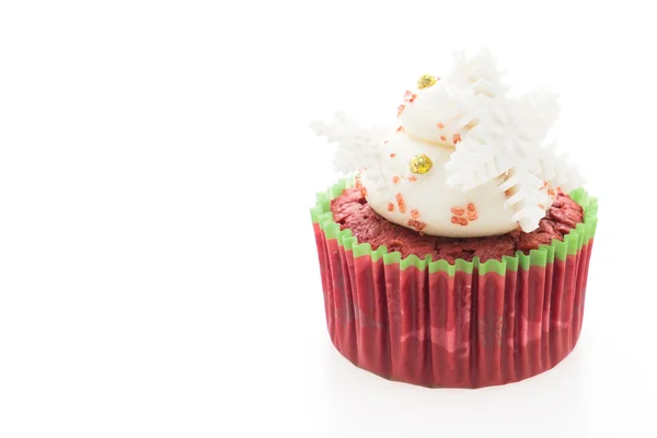 Delicious Christmas cupcake — Stock Photo, Image