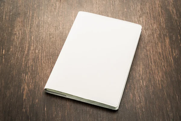 Prázdné bílé blbou knihu — Stock fotografie