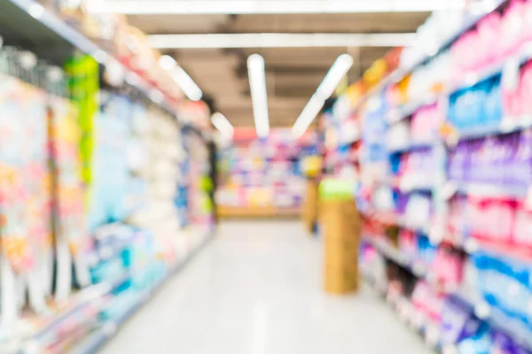 Desenfoque tienda de supermercados — Foto de Stock