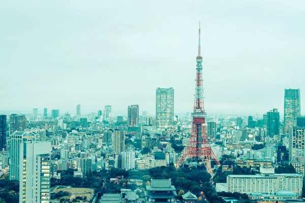 Tokyo stadsgezicht skyline — Stockfoto