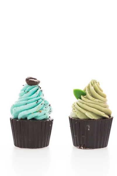 Heerlijke chocolade cupcakes — Stockfoto