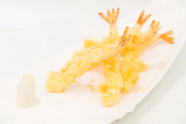 Delicious tempura prawns — Stock Photo, Image