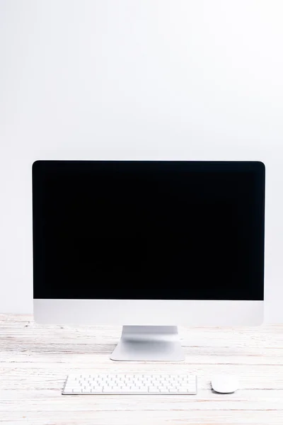 空白のデスクトップ コンピューター — ストック写真