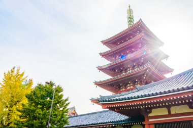 Güzel mimari Sensoji Tapınağı