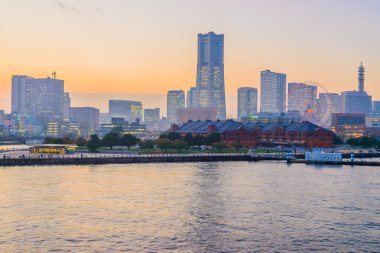 Yokohama manzarası şehir