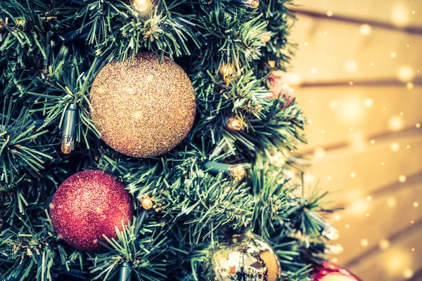 Kerstmis decoratie sieraad achtergrond — Stockfoto