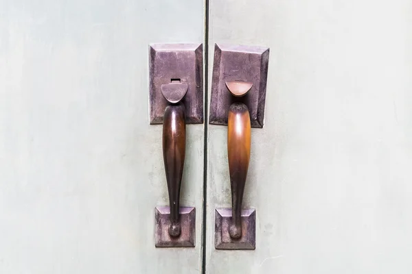 Old Door handles — Stock Photo, Image