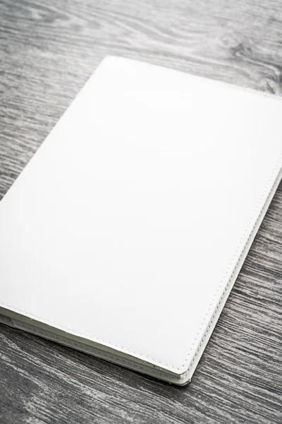 Blank white mock up book