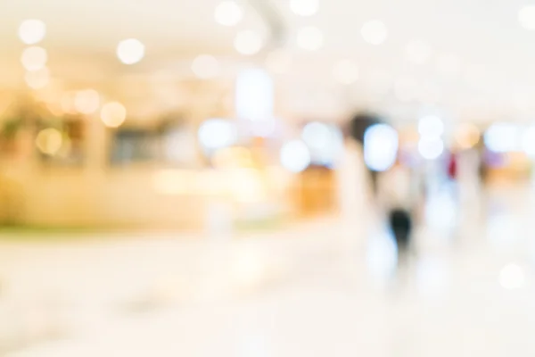 Centro comercial borrão — Fotografia de Stock