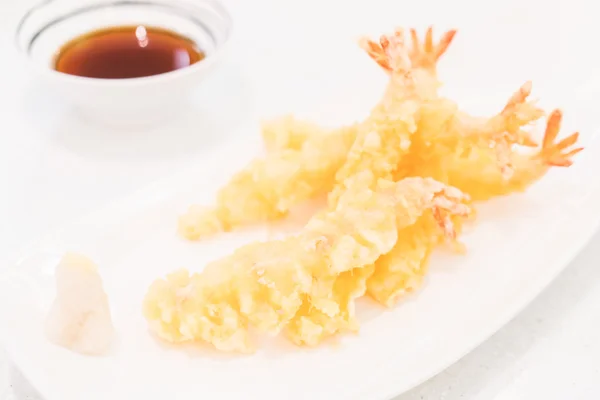 Delicious Tempura prawns — Stock Photo, Image