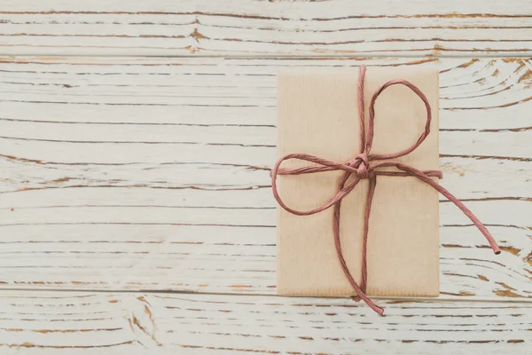 갈색 선물 상자 — 스톡 사진
