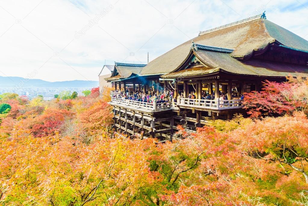Beautiful Architecture in Kiyomizu temple