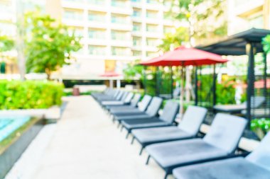 Havuzu otel resort bulanıklık