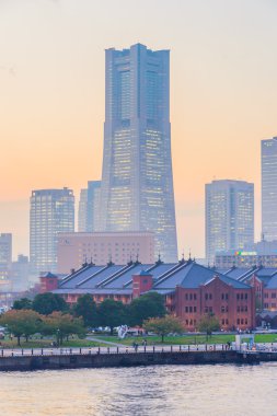Yokohama manzarası şehir