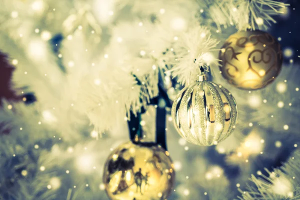 Kerstmis decoratie sieraad achtergrond — Stockfoto