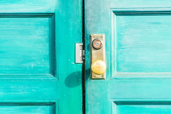 Maniglia porta vecchia — Foto Stock