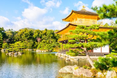 Kinkakuji tapınak altın köşk