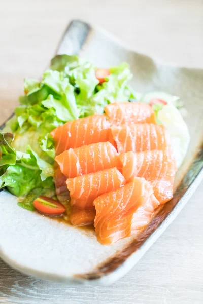 Delicious Salmon salad — Stock Photo, Image