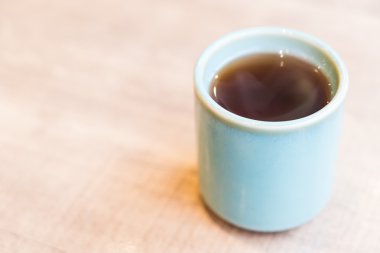 Sıcak çay fincanı