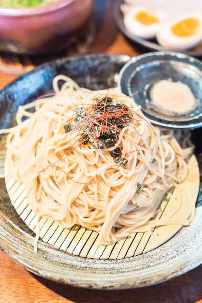 Ramen noodles on dish — Stock Photo, Image