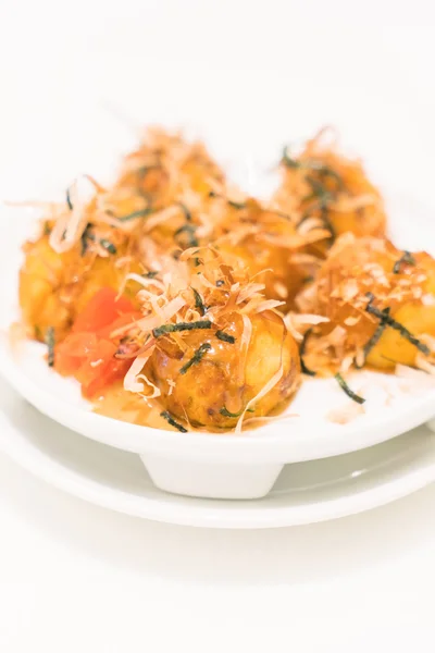 Smaczny Takoyaki kulki — Zdjęcie stockowe