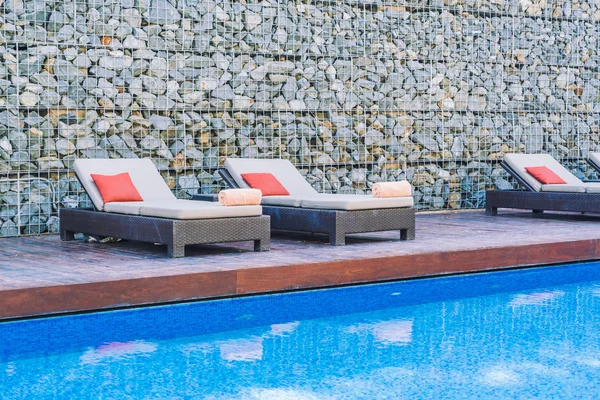 Hotel de luxo resort piscina — Fotografia de Stock