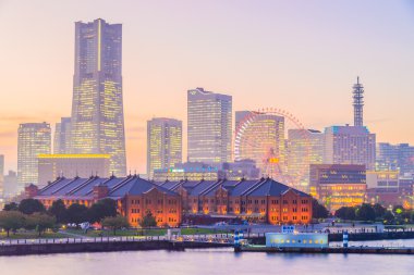 Yokohama manzarası şehir