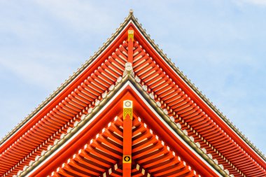 Güzel mimari Sensoji Tapınağı