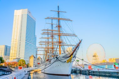Nippon Maru tekne Yokohama