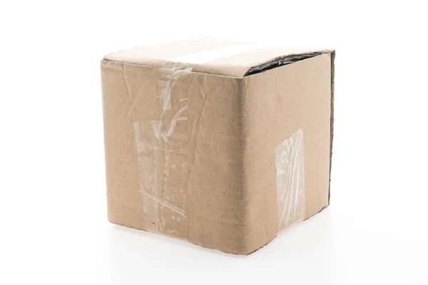 Brown paper box — Stock Photo, Image