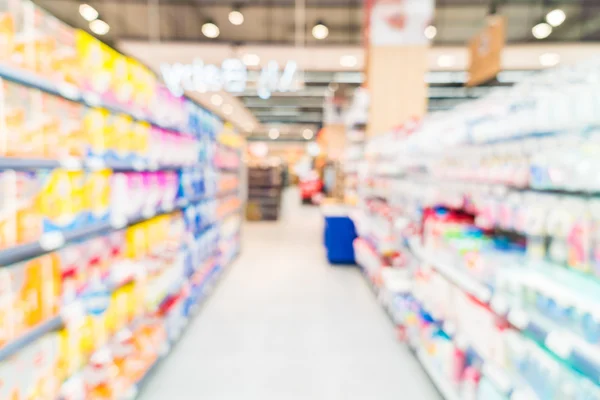 Blur supermarket store — Stock Photo, Image