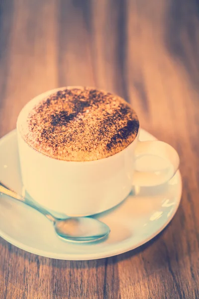 Heiße Kaffeetasse — Stockfoto