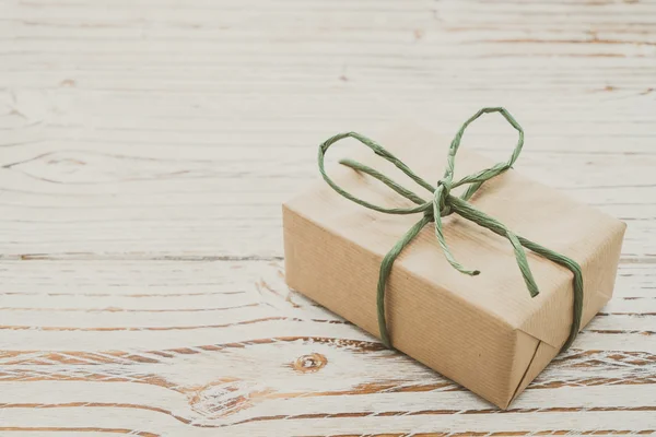 빈티지 갈색 선물 상자 — 스톡 사진
