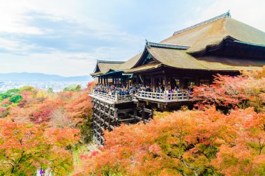 Kiyomizu tapınağında güzel mimari